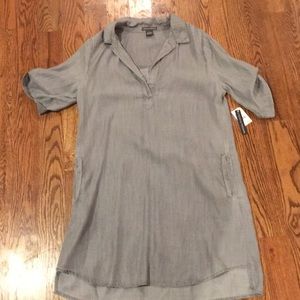 Brand New Gray Denim Dress